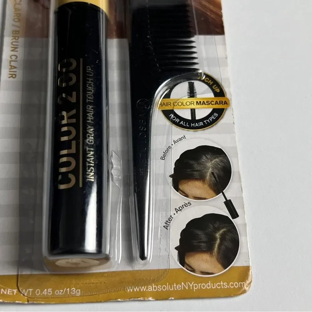 Absolute NewYork Color 2 Go Hair Color Mascara Instant Great Hair Touch Up